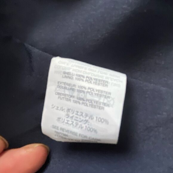 EUC J. Crew Petite Navy Blue Career Wrap Dress Wrap Dress - Size 2P - Picture 11 of 11